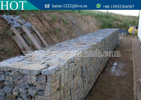 Gabion Basket China/Gabion 5mm Wire Mesh/Welded Mesh Gabion Baskets