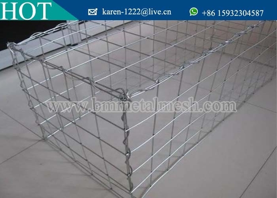 Standard Galvanized Welded Gabion/Gabion Box / Terra Mesh For Architecture