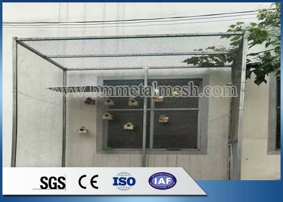 High Tensile Stainless Steel X-Tend Metal Wire Rope Mesh For Zoo Animal Enclosure