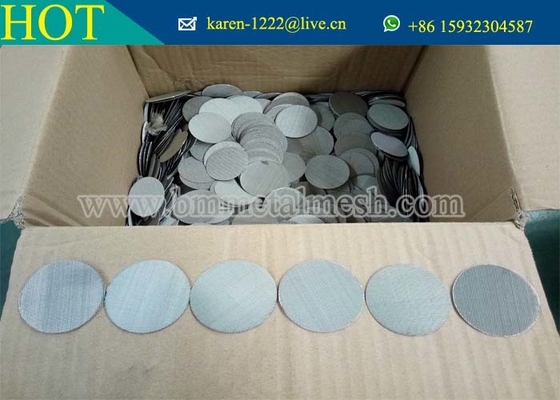 Stainless Steel Dutch Woven Wire Filter Mesh,Plastic Extruder Filter Screen Mesh Disc