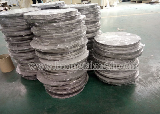 Round Shape Extruder Screen Filter Discs , High Tensile Strength