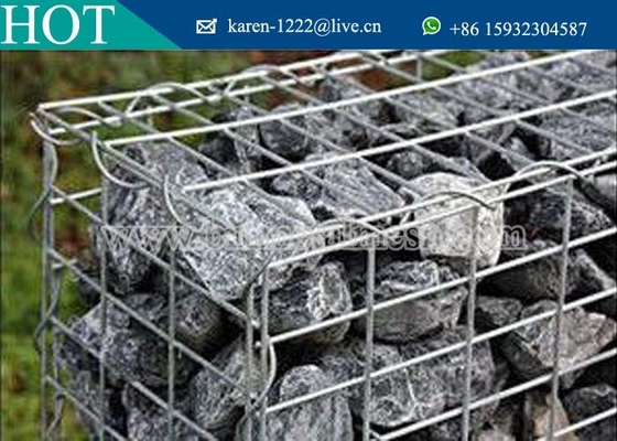 Hot sale 75*75mm Galvanized Welded Gabion Basket / Welded Gabion Box/ Terra Mesh