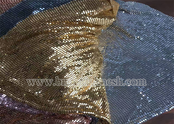 Customized Metal Sequin Mesh Fabric