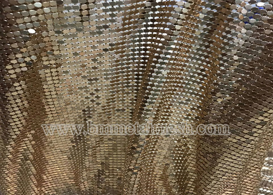 Customized Metal Sequin Mesh Fabric