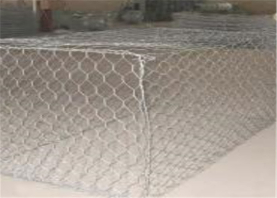 Gabion Basket With 60x80MM Hexagonal Mesh Double Twisted Woven Gabion Box