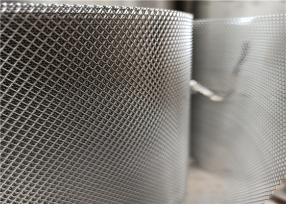 Silver Aluminum Titanium Nickel Copper Micropore Metal Expanded Collecting Mesh