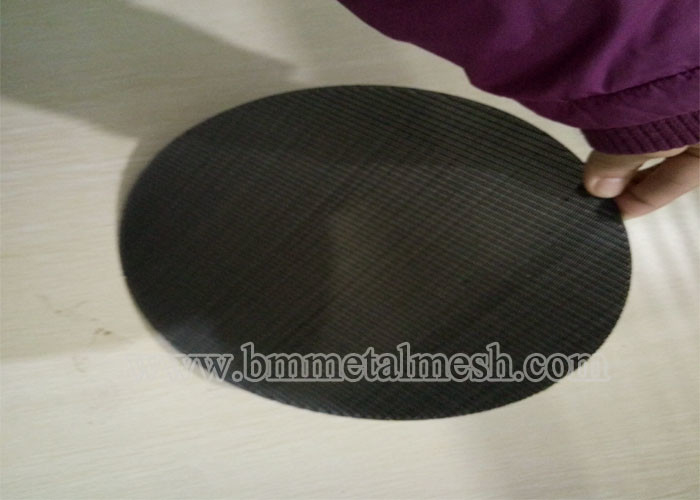 Round Shape Extruder Screen Filter Discs , High Tensile Strength