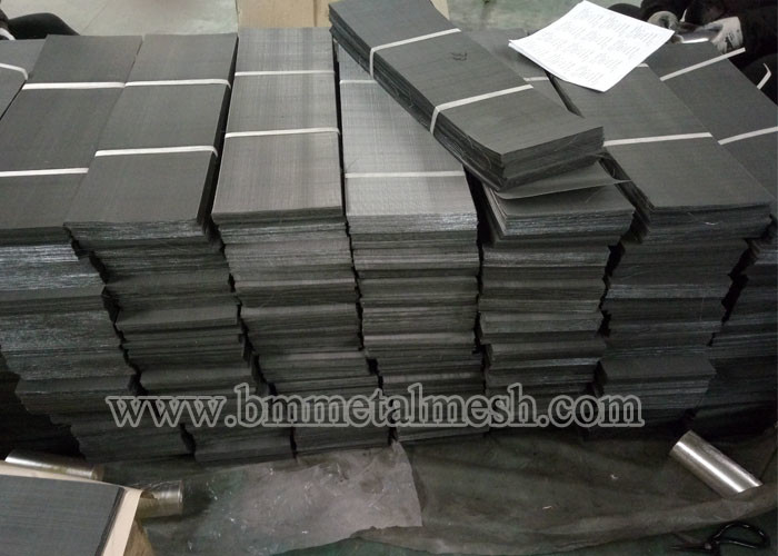 Manufacture 12x64 Extruder Screen Mesh For Polymer Filters Processing